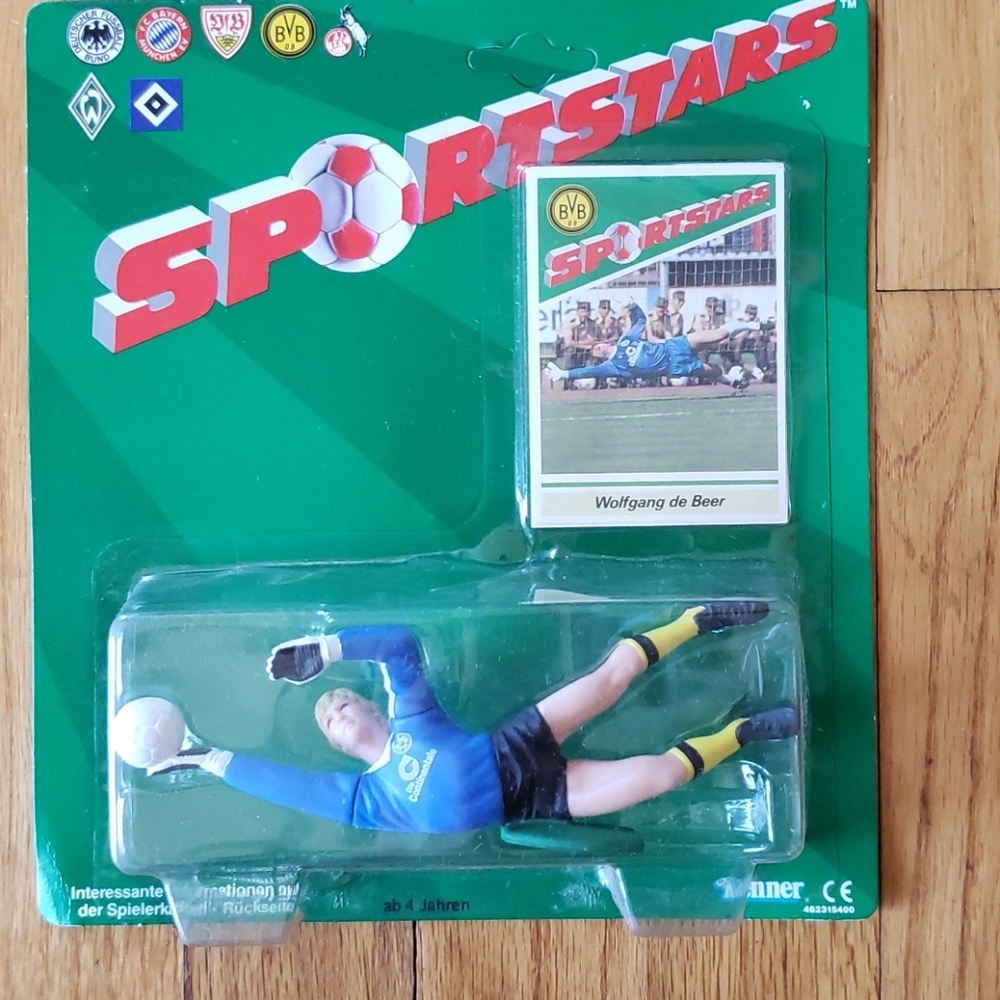 Wolfgang de Beer Kenner Soccer Sportstars  WDB2
